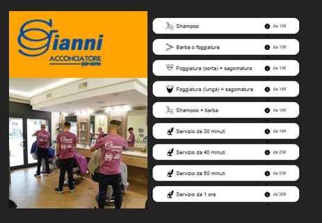 Prenota dalla nostra APP